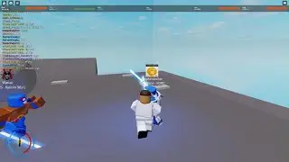 roblox saber showdown |ffa the genius won|