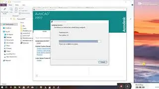 How to install Auto CAD 2007 on window 10 and desktops