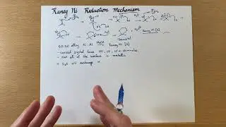 Raney Nickel Reduction Mechanism