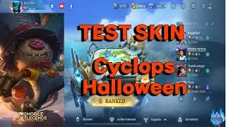 Test Skin Cyclops Halloween | MLBB