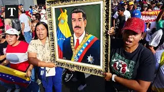 LIVE: Venezuelans Protest Trump's Raid on Caracas