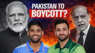Pakistan Boycotts India Match😱 | Cricket or Politics? Real Reason
