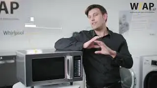 Whirlpool PRO 25 IX  Commercial Microwave - 1000W - 25 liter capacity
