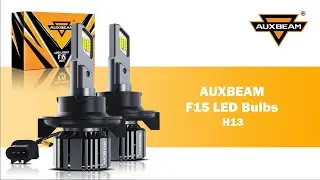 Auxbeam&reg; 20000ML F15 Series 20% Smaller Size H13 Led Headlight Bulbs