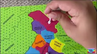 #india #geography India  Map ||  States, Union Territories ​⁠and their Capitals