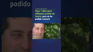 💵 Javier Zapata gan&oacute; millones de d&oacute;lares en la loter&iacute;a de su pa&iacute;s en el 2018; sin embargo, no ha