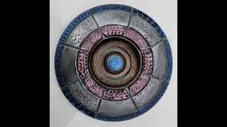 Woodturning: A textured wall plaque