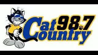 Cat Country 98.7 (WYCT) Pensacola, Florida. 2 PM. Legal ID and Traffic Report.