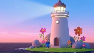 The Shy Lighthouse Forgot to Blink | Nursery Rhymes for Kids & Baby Songs