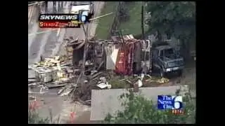 Firetruck mishap