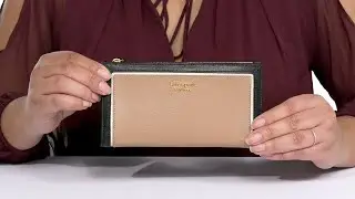 Kate Spade New York Morgan Color-Blocked Saffiano Leather Continental Wristlet SKU: 9879318