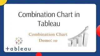 Create a Combination Chart with Overlapping Bars & Line | Tableau Public Combination chart | Simple