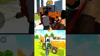 🚜 JCB Cheat Code Test 😱 | Indian Bike Driving 3D vs Indian Theft Auto Simulator