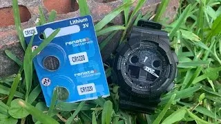 G-Shock GA-100 Battery Replacement