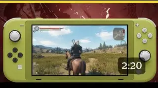 The Witcher 3 Nintendo switch gameplay #nintendoswitch #thewitcher3 