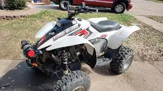 2006 Polaris Trailblazer 250  exhaust and suspension mods