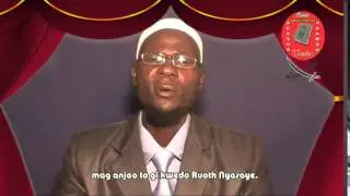 Suratu Abasa watawalla recited in Luo Language by Brother Omar Al Bashir
