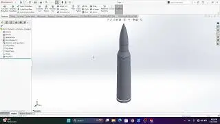 13MM BULLET TECHNICAL MODEL DESIGN TUTORIAL | #SOLIDWORKS #2026 #solidworkstutorial #3ddesign