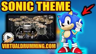 Sonic Theme | virtualdrumming.com / virtualdrumming / virtual drumming / drum cover
