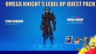 Omega Knight's Level Up Quest Pack (Quick Look) | Fortnite Battle Royale