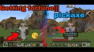 Making fortune||| pickaxe ⛏️ | For diamond💎 Mining | Minecraft