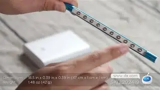 DX:1W 10-LED 150lm White Bendable USB Light