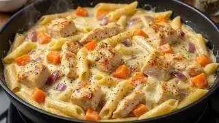 ЭТОТ трюк я узнал в ресторане! Самая вкусная паста с курицей, которую вы когда-либо пробовали!