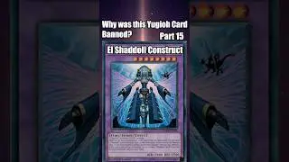 Why was El Shaddoll Construct Banned? In 1 Minute! #yugioh #yugiohmasterduel #yugiohtcg #shorts