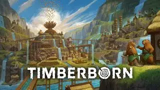 Setting Up Ziplines And Expanding Power Production In Timberborn