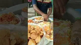 A Hard Working Man Selling Masala Bhel Puri | Bangladeshi Street Food