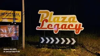 Evening walk at Plaza Legacy, Sulaman 29 January 2023