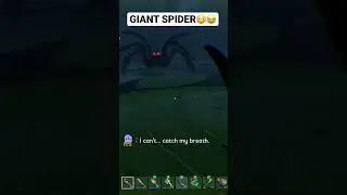 Massive Spider Behind Me😳 #grounded #groundedthegame #gaming #shorts #fyp #funny #bugs #xbox #pc