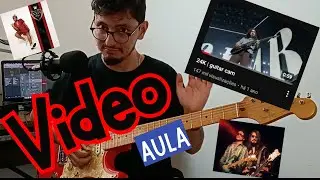 24K | guitar cam Mateus Asato - Video Aula #brunomars #24k #mateusasato