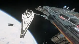 890J Docking in Star Citizen