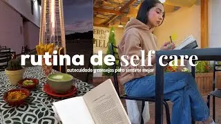 RUTINA DE SELFCARE | mis hábitos de autocuidado que practico cuando me siento abrumada