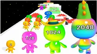 Man Runner 2048 - Gameplay Walkthrough - Levels 101-120 |update ver 4.1|