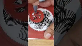 1$ spirograph #drawing #spirograph #shorts #satisfying