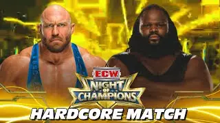 HARDCORE RULES: RyBack vs. Mark Henry | ECW Night of Champions 2024 Part. 2