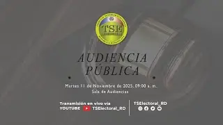 Audiencia Publica Martes 11 de noviembre 2025