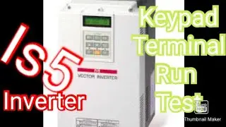 Is5 sv022is5-2N Inverter Parameter Setting Quick Run Control keypad & terminal