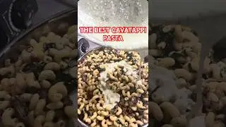 Cavatappi Pasta sauteed spinach sun dried tomatoes wild mushrooms in a pesto cream sauce