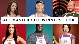 All MasterChef US Winners from Season 1 (2010) to Season 13 (2023) on Fox
