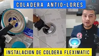 como instalar una coladera antiolores