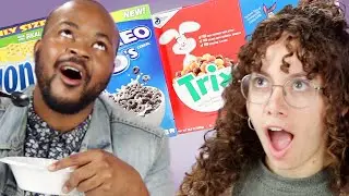 Adults Try Their Favorite Childhood Cereals