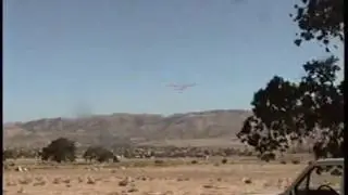 Al Drew and Scott Metze Flying Dallaire Oldtimer RC Plane Tehachapi California 9-14-2002