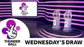 The National Lottery &lsquo;Thunderball' draw results from Wednesday 27th November 2019