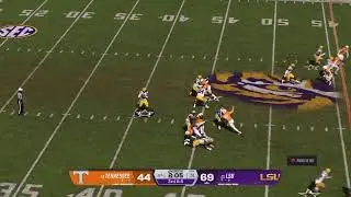 CFB26| TENNESSEE VS LSU |WK6|NFCL COLLEGE SERIES #TAKEOFF