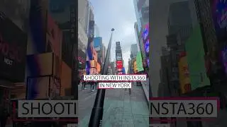 Shooting with @insta360 in New York #insta360 #timessquare #newyork