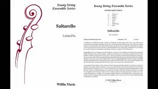 Saltarello, by Loreta Fin &ndash; Score & Sound