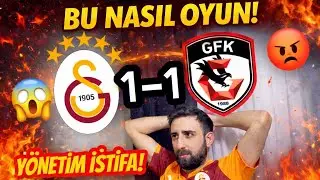 FANATİK GALATASARAYLI GALATASARAY 1-1 GAZİANTEP MAÇI TEPKİ VİDEOSU İZLERSE YÖNETİM İSTİFA!!!